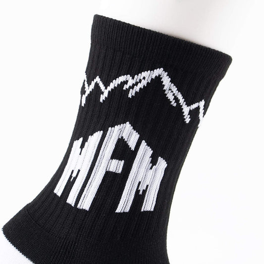 black athletic socks with Stand Firm crew inspired by Ephesians 6:13